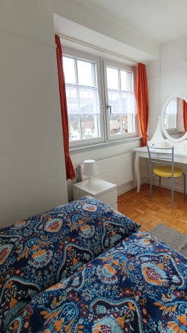 Zimmer im Bewo für psychisch Beeinträchtigte