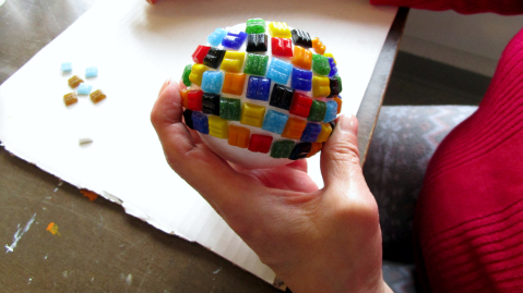 Kreative Arbeit im Atelier