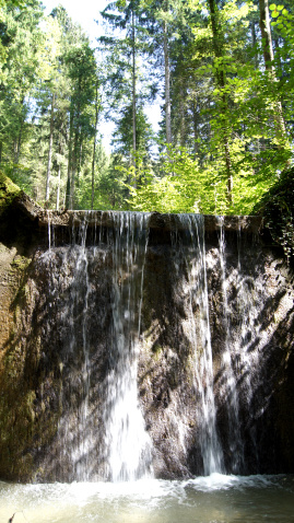 Wasserfall im Hutziker Tobel