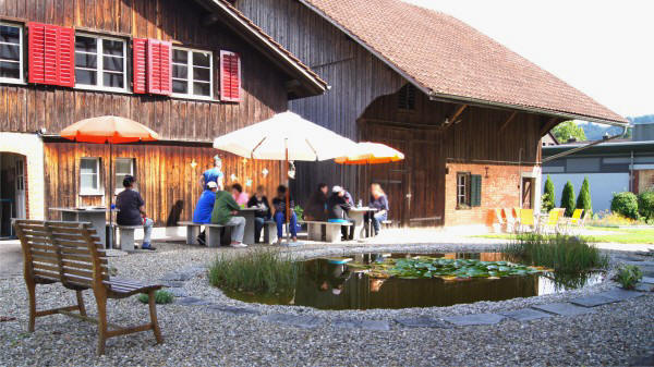 Gemütliches beisammensein im Garten