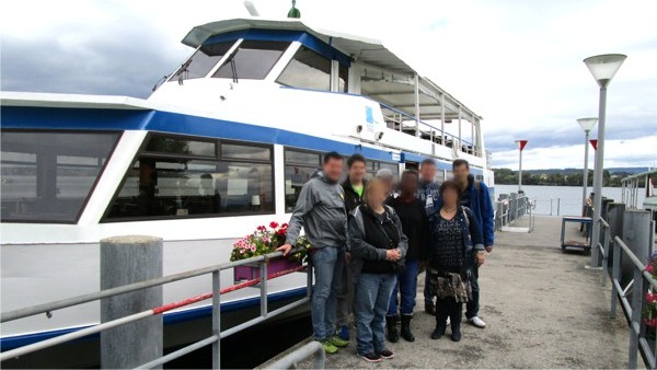 Schiffahrt auf dem Greifensee mit Bewohnern